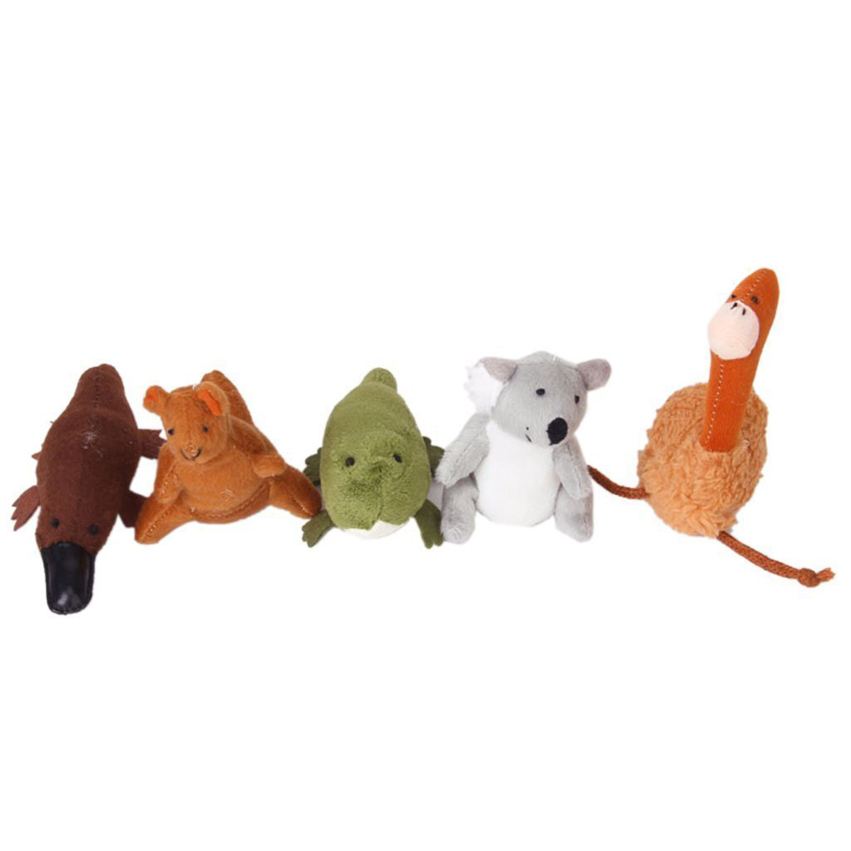 Kangaroo Kids Education - 5Pcs Set Boneka Jari Hewan Australia