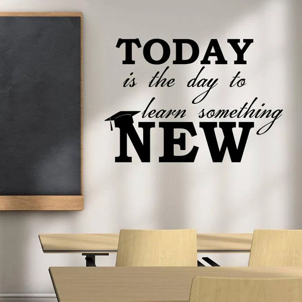 Kids Education Motivation - Stiker Dinding Edukasi Kutipan Motivasi Belajar