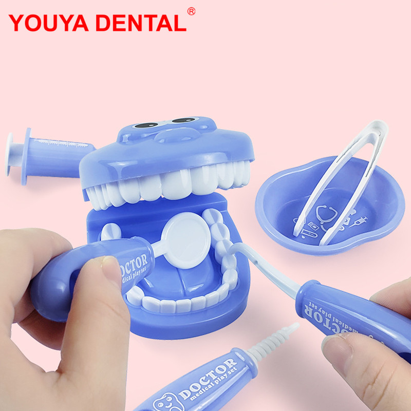 Kids Education Shows - Mainan Kit Dental, 9 buah mainan