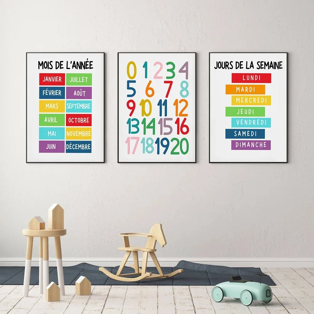 1 Buah Poster Dinding Ruang Be - Kids Educational Posters ulasan dan harga