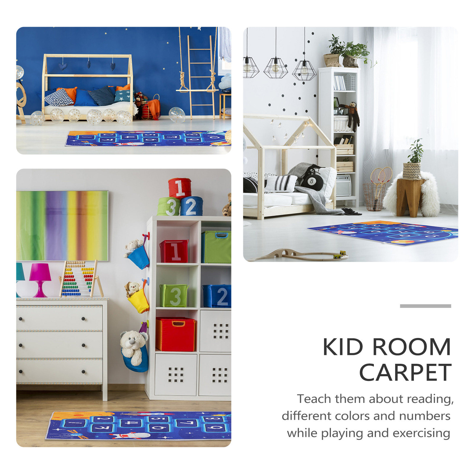 Karpet Lantai Hopscotch Besar  - Kids Education Number ulasan dan harga