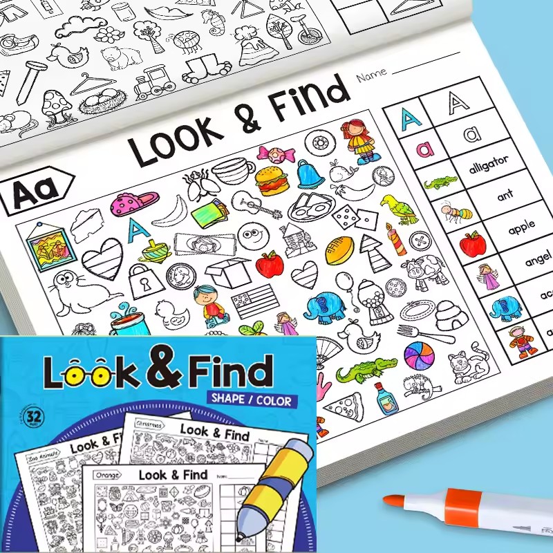 Buku Mewarnai Temukan dan Gamb - Kids Education And You ulasan dan harga