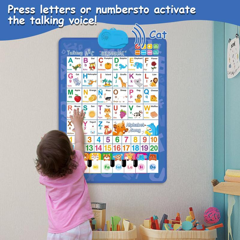 Poster Interaktif Berbicara AB - Kids Educational Posters ulasan dan harga