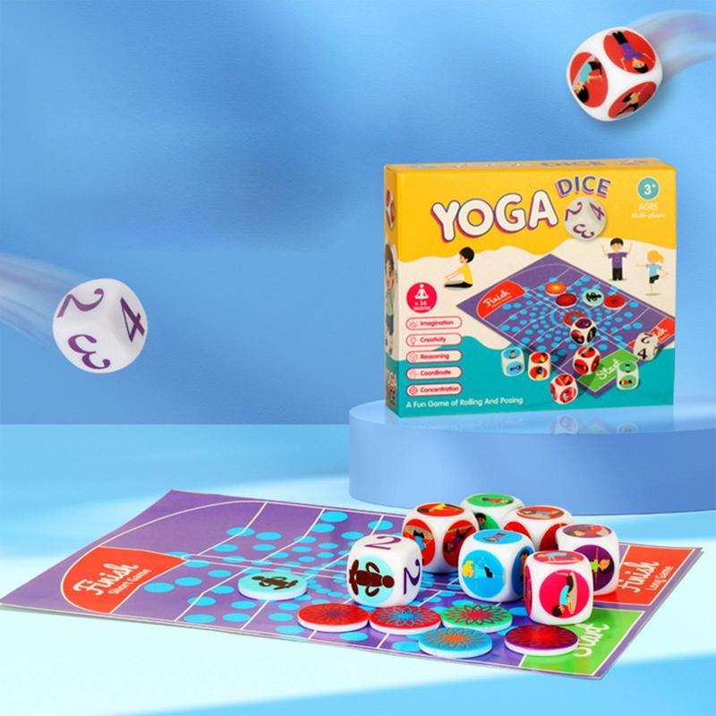 Dadu latihan untuk anak-anak m - Kids Yoga Education ulasan dan harga