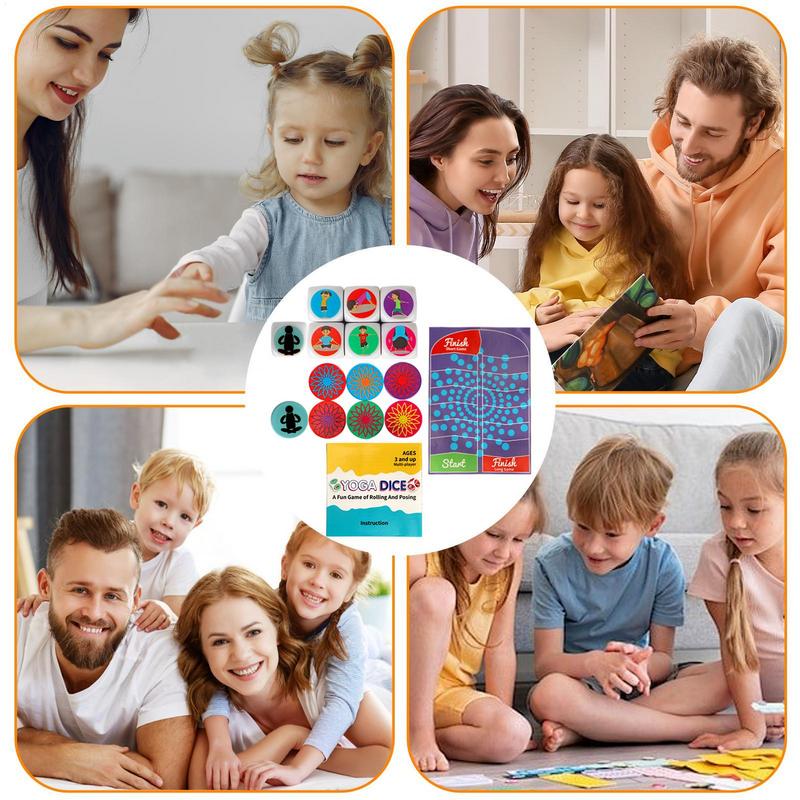Dadu latihan untuk anak-anak m - Kids Yoga Education ulasan dan harga