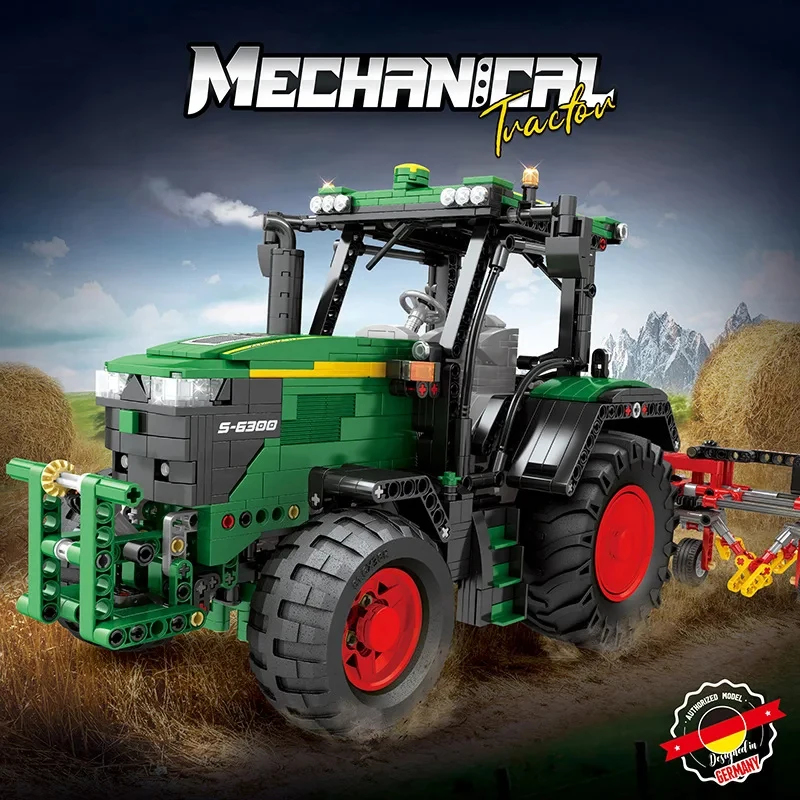 1664PCS Blok Bangunan Traktor  - Kids Education App Free ulasan dan harga