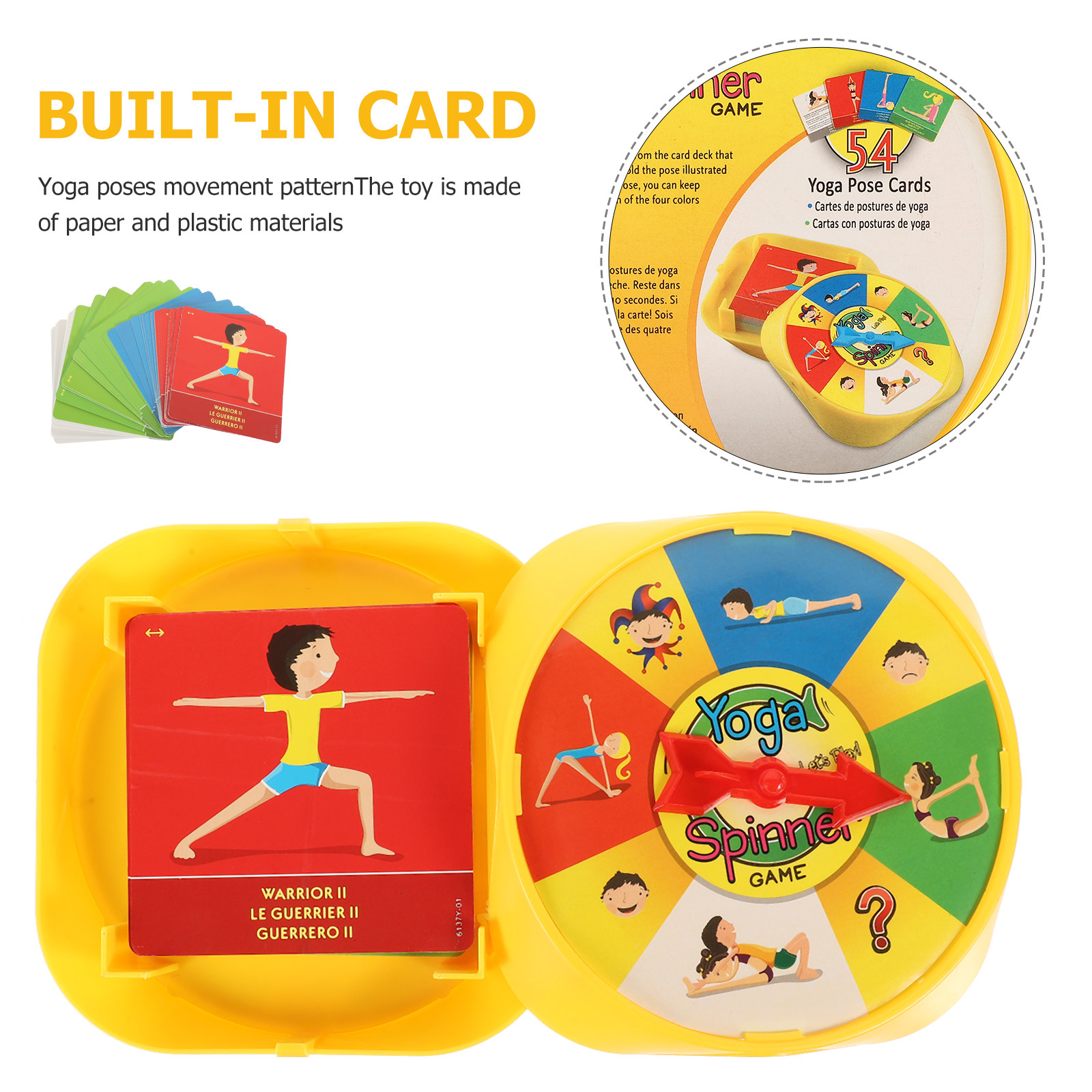 1Set Permainan Olahraga Intera - Kids Yoga Education ulasan dan harga