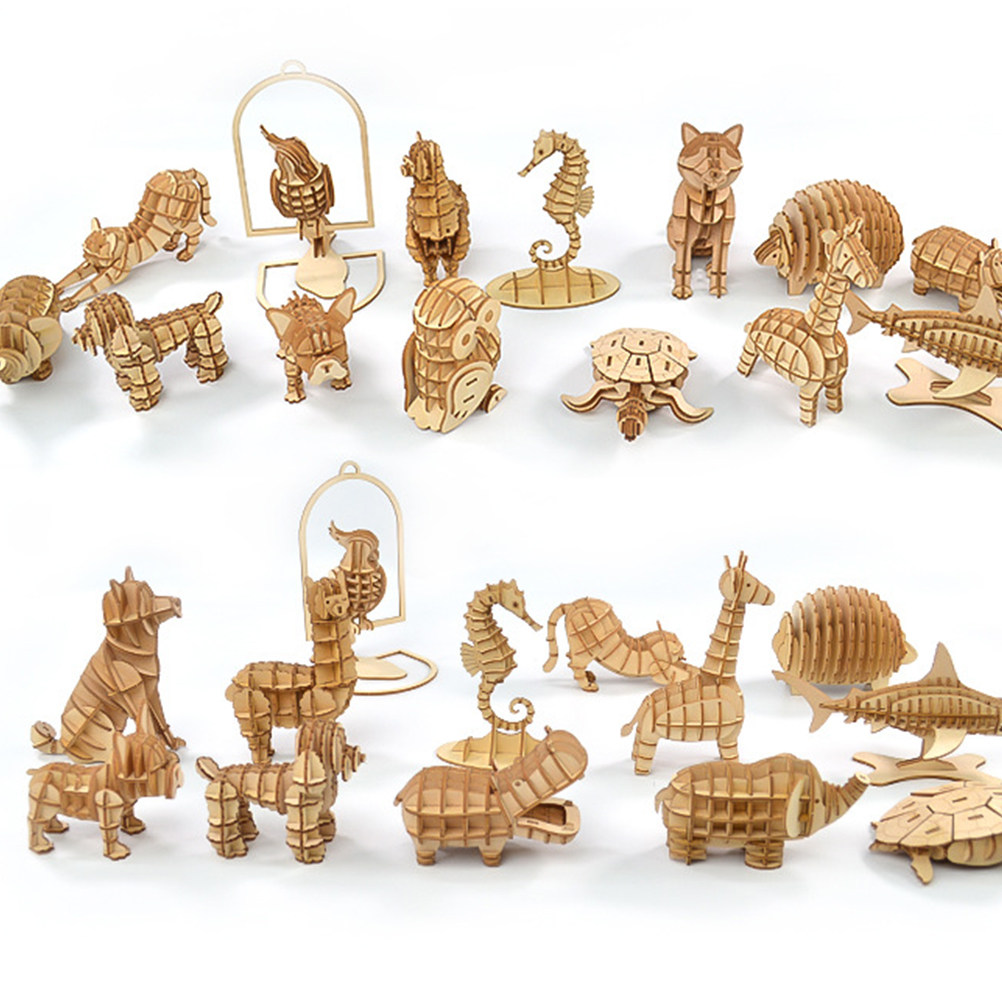 Puzzle Kayu Bentuk Kanguru 3D  - Kangaroo Kids Education ulasan dan harga