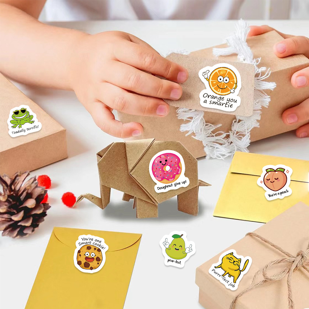 Stiker hadiah siswa Decal lucu - Kids Education Motivation ulasan dan harga
