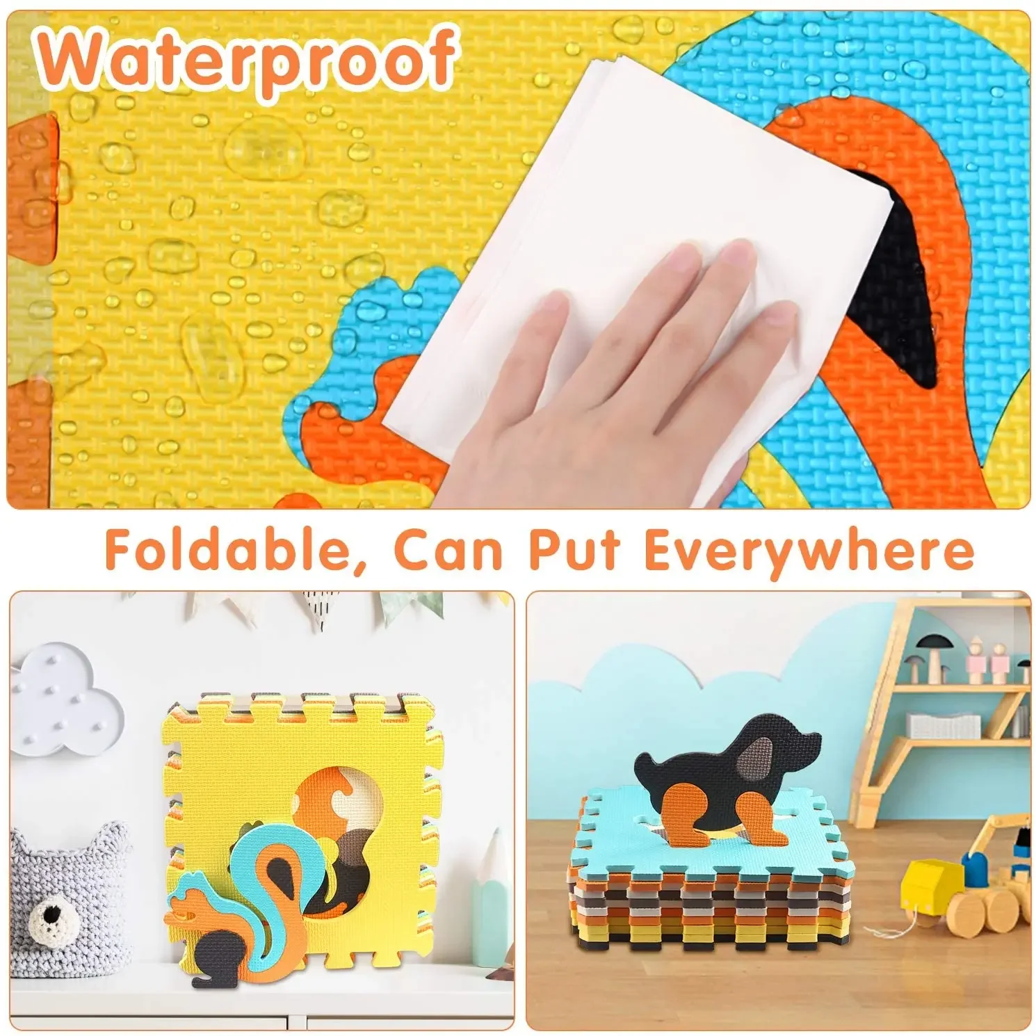 Matras mainan anak-anak, pola  - Kids Yoga Education ulasan dan harga
