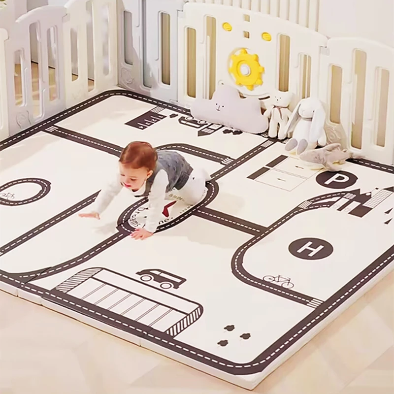 Tikar Bermain Bayi Tahan Air L - Kids Yoga Education ulasan dan harga
