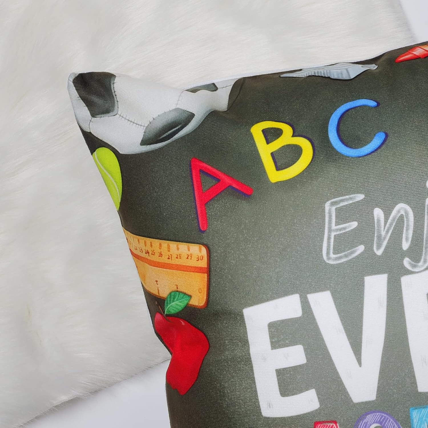 4 Paket Sarung Bantal Dekorasi - Kids Education Motivation ulasan dan harga
