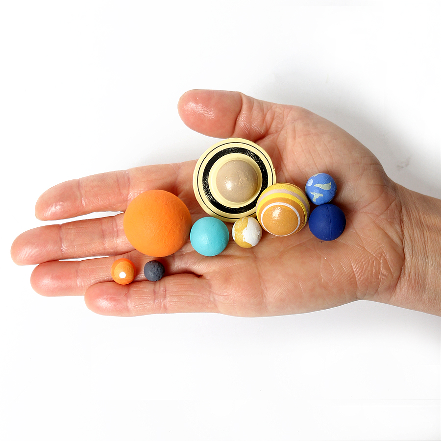 Figur Model Planet-Planet Tata - Kids Education Shows ulasan dan harga